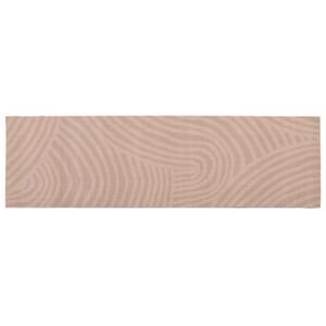 vidaXL Tapete de Cozinha Taupe escandinavo 150 x 45 cm 100% Poliamida