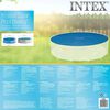 Intex Cobertura para piscina solar redonda 305 cm 29021