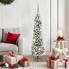 vidaXL Árvore de Natal Artificial Branco 150 cm PVC, Metal e Plástico