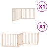 vidaXL Port&atilde;o para c&atilde;es com porta dobr&aacute;vel 6 pain&eacute;is 480 cm &aacute;lamo