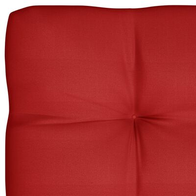 vidaXL Almofadões para sofás de paletes 7 pcs vermelho