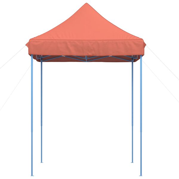 vidaXL Tenda para festas pop-up dobrável 200x200x306 terracotta