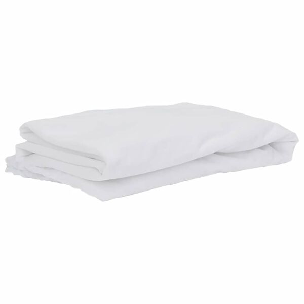 vidaXL Protetor de colch&atilde;o imperme&aacute;vel 90x190 cm branco