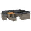 vidaXL Conjunto de Sof&aacute; de Jardim 12 unid. 11-N&uacute;mero de lugares