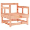 vidaXL Cadeiras de jardim c/ almofadões 2pcs madeira de douglas maciça
