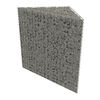 vidaXL Canteiro elevado/cesto gabi&atilde;o 75x75x100 cm a&ccedil;o galvanizado
