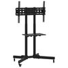 vidaXL Suporte de TV c/ rodas ecr&atilde;s de 32-70" Max VESA 600x400mm 50kg