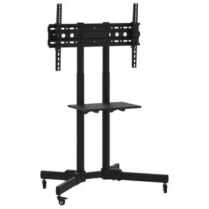 vidaXL Suporte de TV c/ rodas ecr&atilde;s de 32-70" Max VESA 600x400mm 50kg