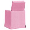 vidaXL Cadeiras de Jantar 2 pcs Rosa 57 x 67 x 98 cm tecido