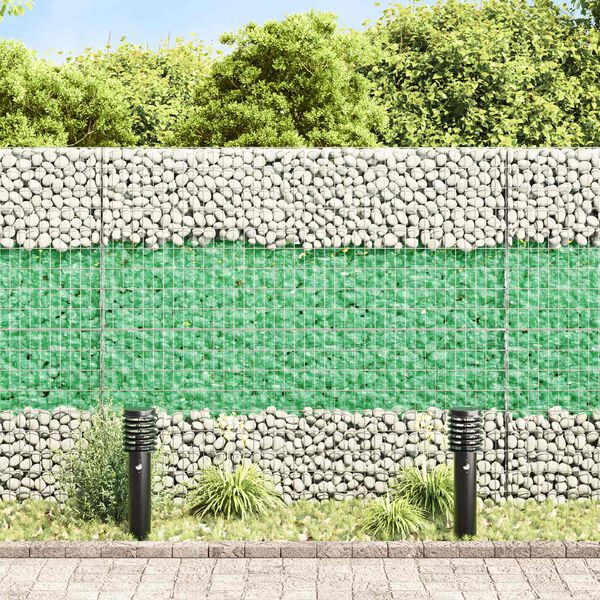 vidaXL Pedras de Jardim Verde Claro 12 cm Vidro