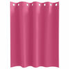 vidaXL Cortinas Blackout com Argolas 2 pcs Rosa Brilhante 140 x 140 cm