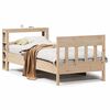 vidaXL Cama sem colch&atilde;o 75x190 cm madeira de pinho maci&ccedil;a