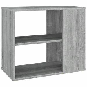 vidaXL M&oacute;vel de apoio 60x30x50 cm derivados de madeira cinzento sonoma