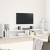 vidaXL M&oacute;veis de TV 2 pcs 100x30x50 cm derivados de madeira branco