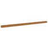 vidaXL Canteiro elevado de jardim 1152x50x36 cm a&ccedil;o corten