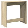 vidaXL Mesa de bar 102x50x103,5cm derivados de madeira carvalho sonoma