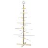 vidaXL &Aacute;rvore de Natal de metal com suporte KUOPIO 150 cm