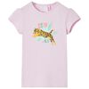 T-shirt de crian&ccedil;a lil&aacute;s 92