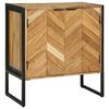 vidaXL Buffet 70 x 35 x 75 cm Madeira de ac&aacute;cia maci&ccedil;a