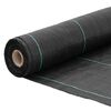 vidaXL Tela para ervas daninhas 1,5x10 m PP preto