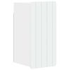 vidaXL Arm&aacute;rio de parede para banheiro ZWOLLE Branco 30 x 31 x 63 cm