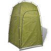vidaXL Tenda WC/chuveiro/vestiário, verde
