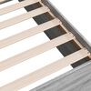vidaXL Estrutura de cama 200x200 cm derivados madeira cinzento sonoma