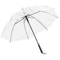 vidaXL Guarda-chuva transparente 100 cm