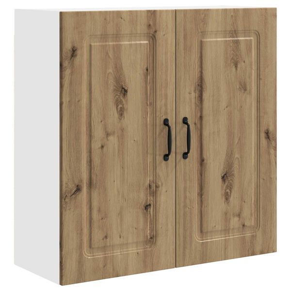 vidaXL Arm&aacute;rio de Cozinha Kalmar Carvalho Artesanal 80 x 31 x 80 cm