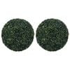 vidaXL Bolas de buxos artificiais 2 pcs 52 cm