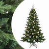 vidaXL &Aacute;rvore de Natal artificial com bolas 120 cm 150 LED