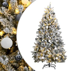 vidaXL &Aacute;rvore Natal artificial articulada c/ 300 luzes LED+bolas 180cm