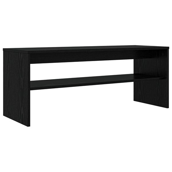 vidaXL Gabinete para TV Carvalho Preto 100 x 35 x 40 cm