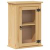 vidaXL M&oacute;vel de WC para parede Corona 45x27x64,5 cm pinho maci&ccedil;o