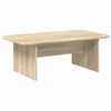 vidaXL Mesa de centro Carvalho Sonoma 93 x 53 x 33 cm