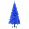 vidaXL &Aacute;rvore de Natal com 300 LEDs com suporte Azul 180 cm PVC