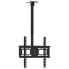 vidaXL Suporte de teto p/ TV ecr&atilde;s de 32-65" Max VESA 400x400mm 40kg