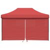 vidaXL Tenda de Festa Borgonha 292 x 440 x 315 cm Tecido Oxford
