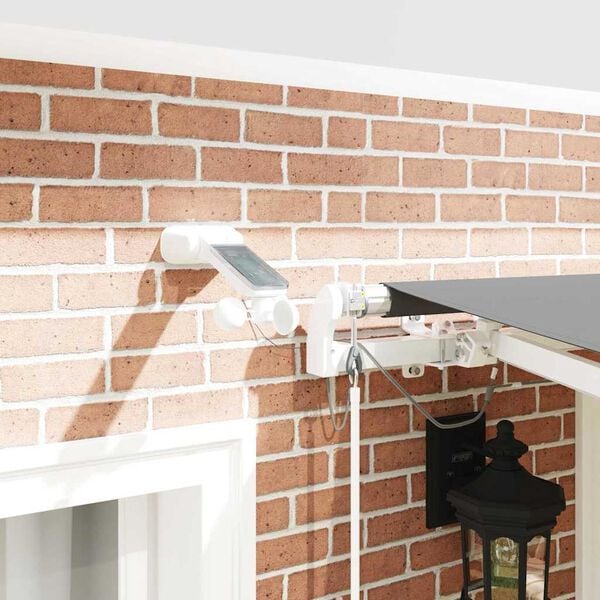 vidaXL Estrutura de Toldo Branco 350 x 250 cm Alum&iacute;nio