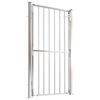 vidaXL Port&atilde;o de jardim 100x175 cm A&ccedil;o inoxid&aacute;vel