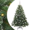 vidaXL &Aacute;rvore de Natal Artificial com 150 LEDs Verde 150 cm PE e PVC