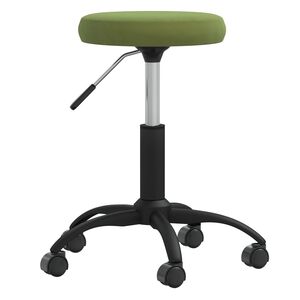 vidaXL Cadeira de jantar veludo verde-claro