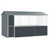 vidaXL Gaiola para P&aacute;ssaros Antracite 410 x 210 x 230 cm