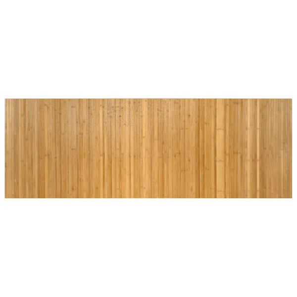 vidaXL Tapete retangular 70x200 cm bambu cor natural