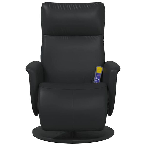 vidaXL Cadeira de Massagem Recliner Preto 71 x 90 x 105 cm