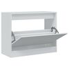 vidaXL Sapateira 80x34x63 cm derivados de madeira branco