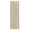 vidaXL Cortinas opacas 2 pcs Creme 140 x 260 cm Veludo