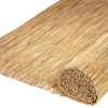 Nature 2 pcs painel de veda&ccedil;&atilde;o em canas de bambu 500x100 cm