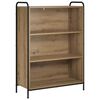vidaXL Gabinete de Livros 55,5 x 33 x 174 cm Derivados de Madeira