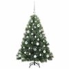 vidaXL &Aacute;rvore de Natal Artificial com 150 LEDs Verde 120 cm PE e PVC